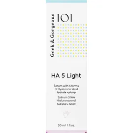 geek & gorgeous HA 5 Light - Leichtes Hyaluron-Serum für feuchtigkeitsarme Haut 92 g Serum