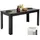 Vevor Küchentisch 80,01 x 76,2 x 160 cm braun/schwarz