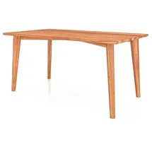 byoak Esstisch GREG aus Massivholz, Naturgeölt ¦ holzfarben ¦ Maße (cm): B: 80 H: 77