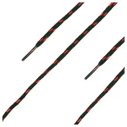 Schnürsenkel Schwarz/Rot - 120