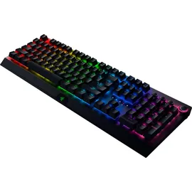 Razer BlackWidow V3 Pro (Green Switch) - Kabellose Mechanische Gaming Tastatur (Klickende Mechanische Switches, RGB Chroma, Handballenauflage, Bluetooth, QWERTZ DE-Layout | Schwarz