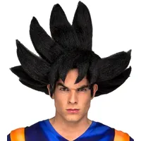 Vegaoo Dragon Ball Z-Perücke Son Goku Unisex Einheitsgröße