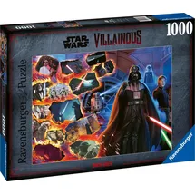 Ravensburger 17339 Erwachsenenpuzzle 1000 Teile Star Wars Villainous: Darth Vader