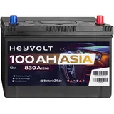HeyVolt ASIA Autobatterie A100R 12V 100Ah