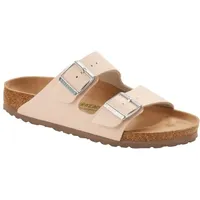Birkenstock - Women's Arizona BFBC Earthy Vegan - Sandalen Gr 43 - Narrow beige/braun