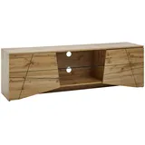 FineBuy TV Schrank FineBuy Lowboard 160x50x40 cm Holz Fernsehkommode Fernsehschrank