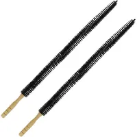 2er-set Heizkörperbürste, Heizkörper-reinigungsbürste, 75 Cm Lang Und Flexibel, Mit Holzgriff, Geeignet Für Heizkörper Und Wäschetrockner