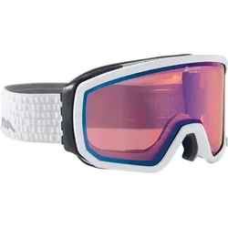 ALPINA Skibrille SCARABEO, White, ONE SIZE