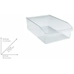 WENKO Kühlschrank Organizer hoher Rand, 3er Set