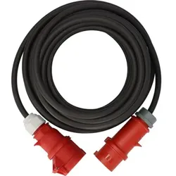 CEE Starkstrom-Verlängerungskabel 10m mit Phasenwender 400V/32A