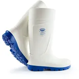 Steplite Easygrip S4 Sicherheitsstiefel für Herren und Damen mit Stahlkappe, rutschfeste Arbeitsstiefel beständig gegen chemische Reinigungsmittel, Lebensmittelindustrie, isolierend, weiß, EU 41
