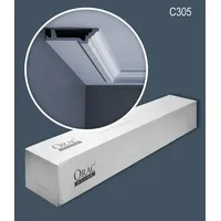 Orac Deckenleiste C305 Weiß 8 St. 160 x 2