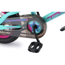 Bikestar Urban Jungle 12" türkis/pink Rücktrittbremse