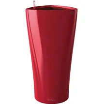 LECHUZA Delta 40 Ø 40 x 75 cm Rot hochglanz
