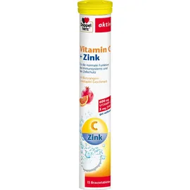 Doppelherz Aktiv Vitamin C+Zink Brausetabletten 15 St.