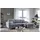 miuform Eckcouch Polyester 4-Sitzer Hellgrau