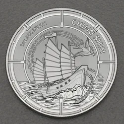 Silbermünze 1oz Ching Shih 2021 Pirate Queens (Salomonen)