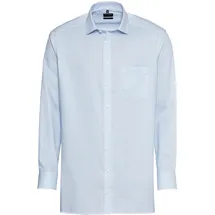 Olymp Langarmhemd kariert Blau 48
