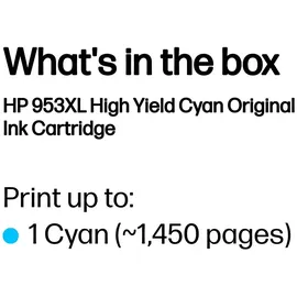 HP 953XL cyan