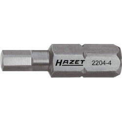 HAZET Schraubendreher-Einsatz (Bit) 2204-8 s: 8 mm Sechskant massiv 6,3 (1/4")