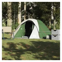 vidaXL Kuppelzelt 4 Personen Grün
