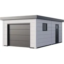 Telluria Gartenhaus Classico 3,88 x 6,58 m Weiß