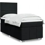 vidaXL Boxspringbett 180 x 200 cm Schwarz