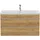 Posseik Waschbecken mit Unterschrank FELLINI 100 eiche gold 100,0 x 48,0 x 58,4 cm