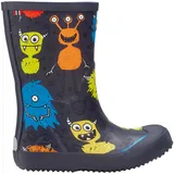 Viking Indie Print Gummistiefel, Navy Multi, 25 EU