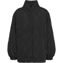 ICHI IHHANSA JA2", Damen, Steppjacke Übergangsjacke Jacke mit Stehkragen farblich passend gefüttert loose fit, hüftlang, Jacken