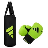 Adidas Box Set ""Youth Boxing Kit 03"", Grün-Schwarz