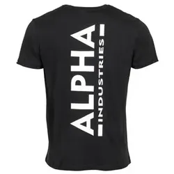 Alpha Industries Backprint T-Shirts schwarz, XXXL