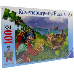 Ravensburger Puzzle Piraten Schatz XXL 100 Teile 36 x 49 cm NEU OVP