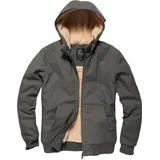 Vintage Industries Datton, Textiljacke wasserdicht - Grau - M