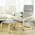 Homcom Relaxsessel Polyester 66,5 x 80 x 99 cm Hellgrau mit Hocker
