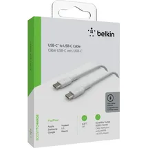 Belkin USB-C auf USB-C 2 m Weiß