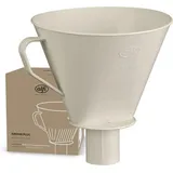 Famanu Kaffeefilter wiederverwendbar aus biologischem Kunststoff - Beige