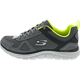 SKECHERS Track - Bucolo charcoal/lime 44