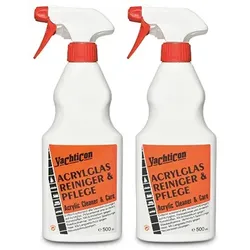 Yachticon 2x Acrylglas Pflege 500 ml