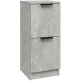vidaXL Sideboard Betongrau 30x30x70 cm Holzwerkstoff