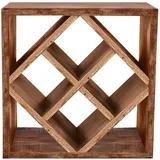 Möbilia Weinregal 40 x 25 x 40 cm Beige