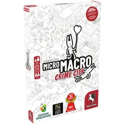 Pegasus - MicroMacro: Crime City (Edition Spielwiese) 59060G Spiel des Jahres 2021