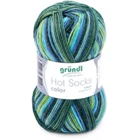 120 Sockenwolle 4-fach aqua 50 g