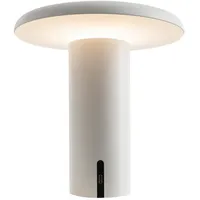 Artemide Takku Tischleuchte LED, weiß lackiert