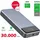 Swissten Power Bank 30000 mAh pro notebooky 133W Power Delivery šedá - Grau