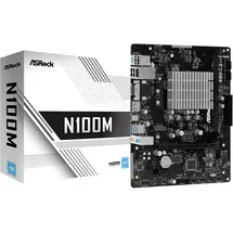 ASRock N100M Micro-ATX Mainboard mit Intel SoC und DDR4 RAM
