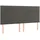 vidaXL Boxspringbett mit Matratze & LED Dunkelgrau 160x200 cm Samt
