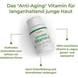 vitality nutritonals Complete Vitamin E Kapseln 60 St.