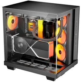 be quiet! Light Base 500 LX Schwarz Midi Tower Gaming Gehäuse mit Seitenfenster