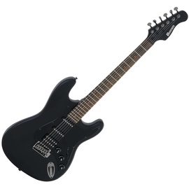 Dimavery ST-312 E-Gitarre, satin schwarz